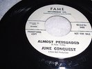 june conquest almost persuaded vg++ demo on fame
