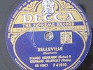 78 RPM DJANGO REINHARDT liza / belleville DECCA F41010 / free shipping worldwide