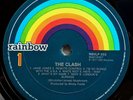 THE CLASH SELF TITLED AUSTRALIAN RAINBOW LABEL LP RARE STRUMMER PUNK