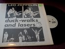LED ZEPPELIN DUCK-WALKS AND LASERS 2 LP NM VINYL/COVER ROCK SOLID TMOQ