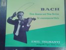 Bach Emil Telmanyi Three Sonatas Three Paritas London