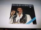 LP  ELVIS PRESLEY  ELVIS IN CONCERT  **NM VINYL**   **SHRINKWRAP**