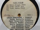 ACETATE EDDIE CONDON FLOOR SHOW BILLIE HOLIDAY, LOUIS ARMSTRONG, JACK TEAGARDEN