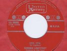 Gordon Lightfoot 45 For Spin, Spin 1966 Rare Canada Folk-Rock NM Canada UA 50055