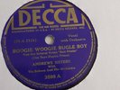 Andrews Sisters - 78rpm single 10-inch - Decca #3598 Boogie Woogie Bugle Boy
