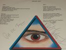 HAWKWIND, ZONES SIGNED 1983 ORIGINAL UK 1ST PRESS EX-/Ex-, FLICKNIFE SHARP 014