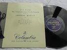 Columbia 33CX 1286  Johanna Martzy J.S. Bach Violin Sonatas Vol.1 