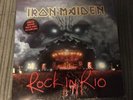 IRON MAIDEN - TRIPLE LP ROCK IN RIO PICTURE DISC VINYL - 2002 UK EMI Never Used
