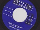 JOHNNY WATSON Come to the Party Orig. TX ALLSTAR vg+ crude ROCKABILLY