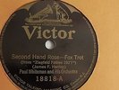 Paul Whiteman – 78rpm 10-inch single – Victor #18818 Second Hand Rose