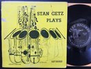 STAN GETZ PLAYS 1st Clef 137 LP Flat Edge DG 10