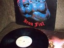MOTORHEAD Iron Fist 1982 Bronze UK Import LP BRNA 539 EXC- w/lyric sleeve