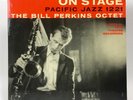 BILL PERKINS OCTET On Stage PACIFIC JAZZ original MONO DG BUD SHANK