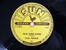 Rockabilly 78 CARL PERKINS Blue Suede Shoes / Honey Dont  SUN 234 NM-