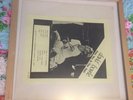 David Bowie Framed LP - Kiss You In The Rain. Live In Melbourne 18/11/78