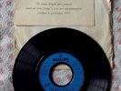 RARE DISQUE 45 T EP JOHNNY HALLYDAY SUCCÈS HORS COMMERCE CANADA DRY