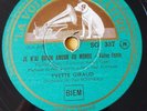 FRANCE 78 rpm RECORD VsM YVETTE GIRAUD Je n´ai qu´un amour au monde / J´ai...