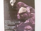 RETRO POP MUSIC ADVERTISING ORIGINAL 1980S POSTER-  DEAD OR ALIVE YOUTHQUAKE
