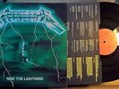 METALLICA RIDE THE LIGHTNIING LP VINILE VINYL RARE FRANCE DIFFERENT COVER COLOR