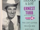 Ernest Tubb 1964 Thanks A Lot EP Decca ED 2774 Early Country Daddy RARE VG+/NM