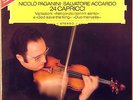 2 LPs DGG Paganini SALVATORE ACCARDO Solo Violin Caprices GATEFOLD 2707 107 NM