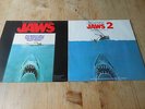 JAWS SOUNDTRACK,+JAWS 2 SOUNDTRACK . orignal vinyl