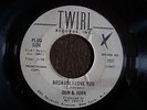 RARE NORTHERN SOUL  DON & JUAN  because i love you  TWIRL PROMO CLEAN