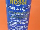 verre TINO ROSSI Le temps des guitares Francis Lopez 1963 V. Scotto - rare glass