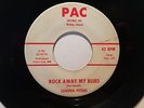 SANDRA PETERS, RARE ROCKABILLY 45, ROCK AWAY MY BLUES, PAC 102, 1965