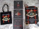 GARY NUMAN LIVE FORUM SET VINYL LP PICTURE DISCS POSTER TOTE BAG SIGNED BUNDLE