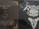 VENOM mit 2 LPs Black Metal und At War with Satan