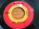Beatles Ticket To Ride Yes It Is Capitol 5407 Target Dome Label RARE MISS-PRINT