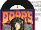 7“ THE DOORS Promo „LIGHT MY FIRE / PEOPLE ARE STRANGE“ inkl. Promo-Insert Near