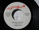 EUGENE DAVIS WHO CAN YOU TRUST/RUBY  FLAMING ARROW 23 NOS, (Mint-)