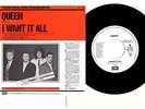 QUEEN I WANT IT ALL JAPAN 7inch