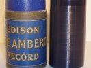 Edison Blue Amberol Record Wachswalze 23072 E.Pike & P.Dawson - Moon has raised