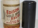Edison Gold Moulded Record Wachswalze 17097 Brevete S.G.D.G. Chant. Benvenuto