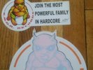 4x K.N.O.R. Sticker NEW Thunderdome Gabber Hardcore Ruffneck SIGMA 909 Bazeman