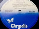 BLONDIE Plastic Letters 1978 UK CHRYSALIS 1st PRESS - ONE PLAY/NEAR MINT