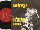 PAUL McCARTNEY AND WINGS HI, HI, HI & C MOON DANISH 45+PS 1972 RED APPLE BEATLES
