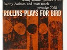 Sonny Rollins plays for Bird K.Dorham Prestige NY yellow RVG mono DG