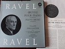RAVEL COMPLETE PIANO MUSIC 3-LP PERLEMUTER VOX BOX VBX 410 NM/NM- FRANCE (1960)