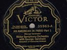 179e.  George Gershwin - An American in Paris - Victor 35963/35964 (2 records)