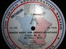 FRENCH BROADCASTING SYSTEM Music & Musicians 81 82 Radio Transcription 28 lp lot