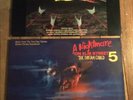 Nightmare On Elm Street 4 And 5 Lp Soundtracks Original Freddy Krueger Metal