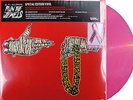 RUN THE JEWELS LP x 2 Run The 180g PINK Vinyl 2015 Album + Poster + Stickers
