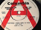 BARRY ST JOHN EVERYTHING I TOUCH TURNS TO TEARS COLUMBIA UK DEMO DB 7868 EX. WAX
