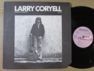 LARRY CORYELL standing ovation/solo AUTOGRAPHED SIGNED US ORIGINAL LP jazz promo