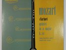 Rare  Mozart, Clarinet Quintet K.581 / Leopold Wlach, Clarinet / Listen