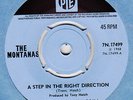 60s Pop THE MONTANAS step in the right direction 1968 UK 7